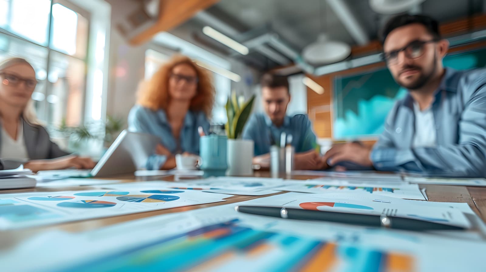 Sesión de trabajo estratégico con un equipo directivo